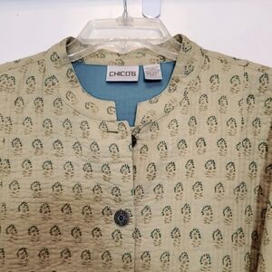 Chico's Patterned Jacket